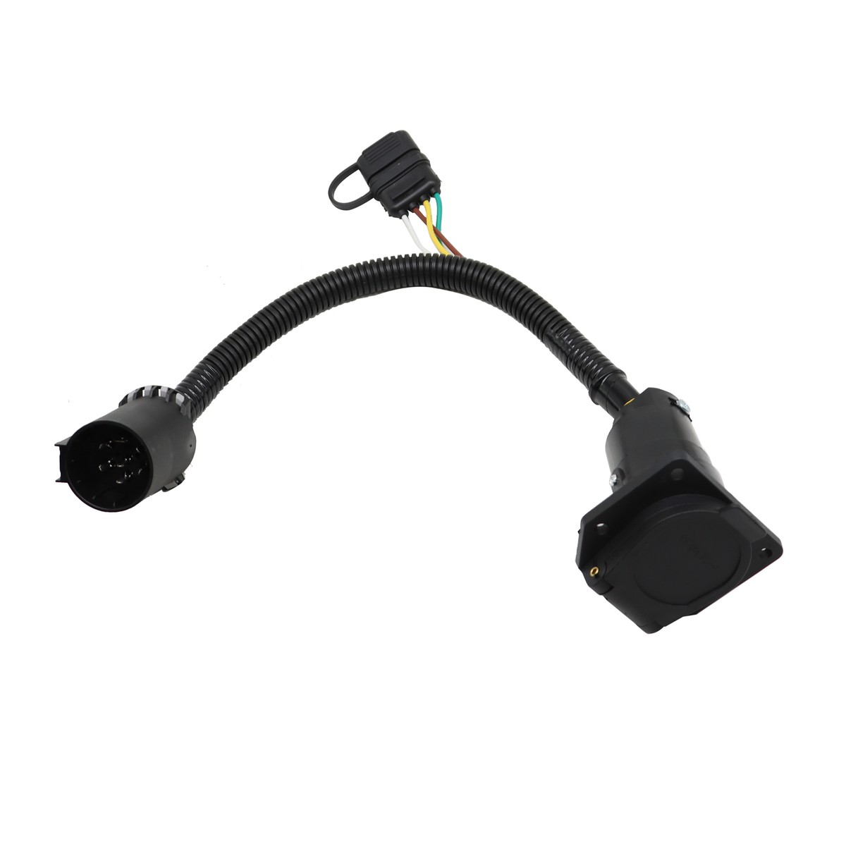 Truck Connector 7 Way Trailer Plug Pigtail Wire Harness For CHEVROLET CHRYSLER E - Foto 5