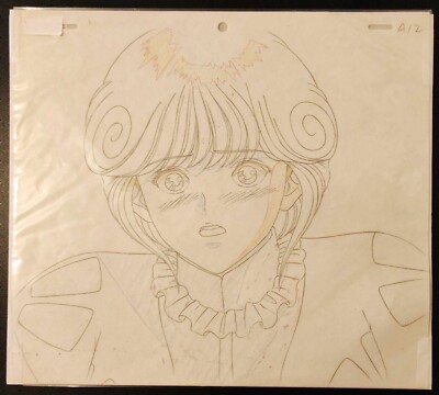 VIDEO GIRL Ai Douga Sketch (not cel) 1992 Anime (Masakazu Katsura Manga) #3