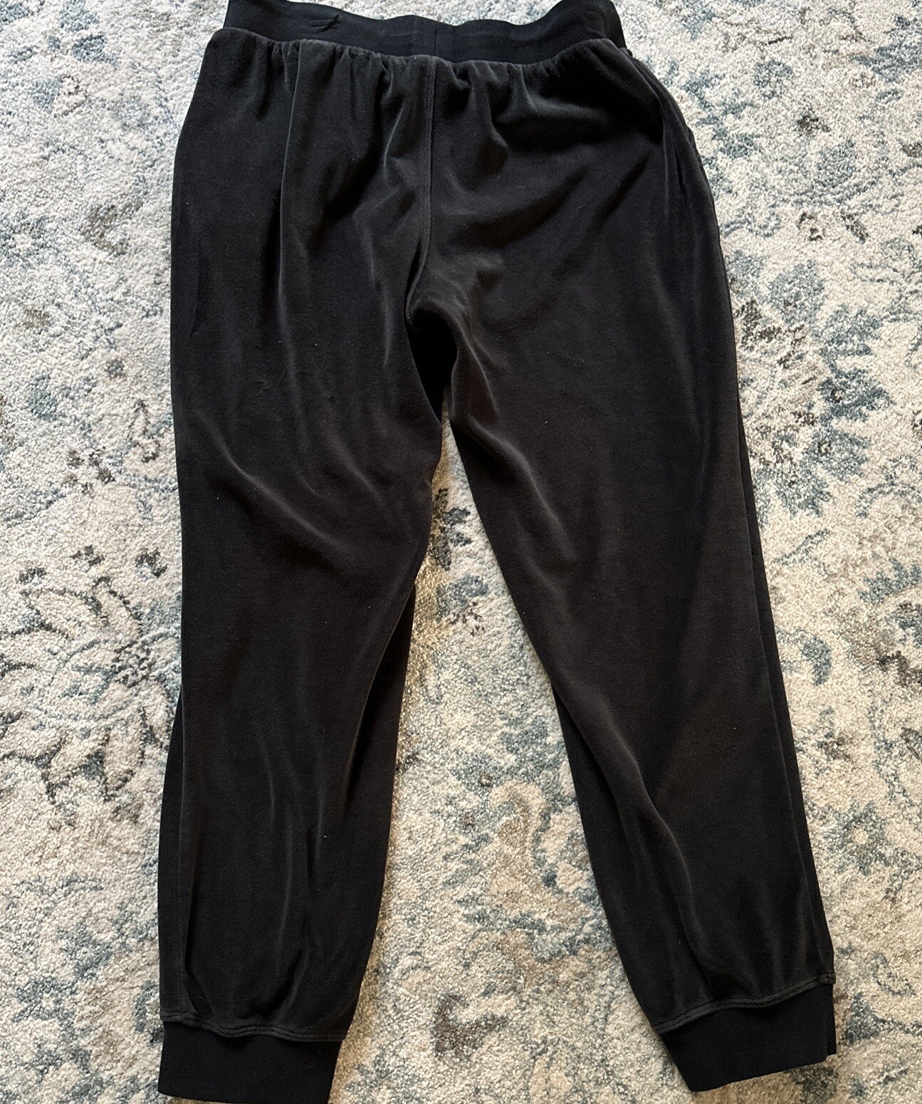 Calvin Klein Women’s Black Velour Jogging Suit, Sleepwear, Size XL eBay