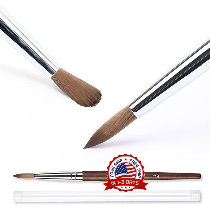 Pinceles Kolinsky Pincel Para UÃ±as Acrilicas Para Principiantes - Main Image