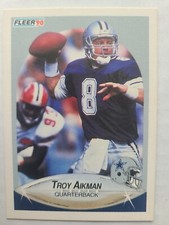 1990 Fleer - Troy Aikman #384