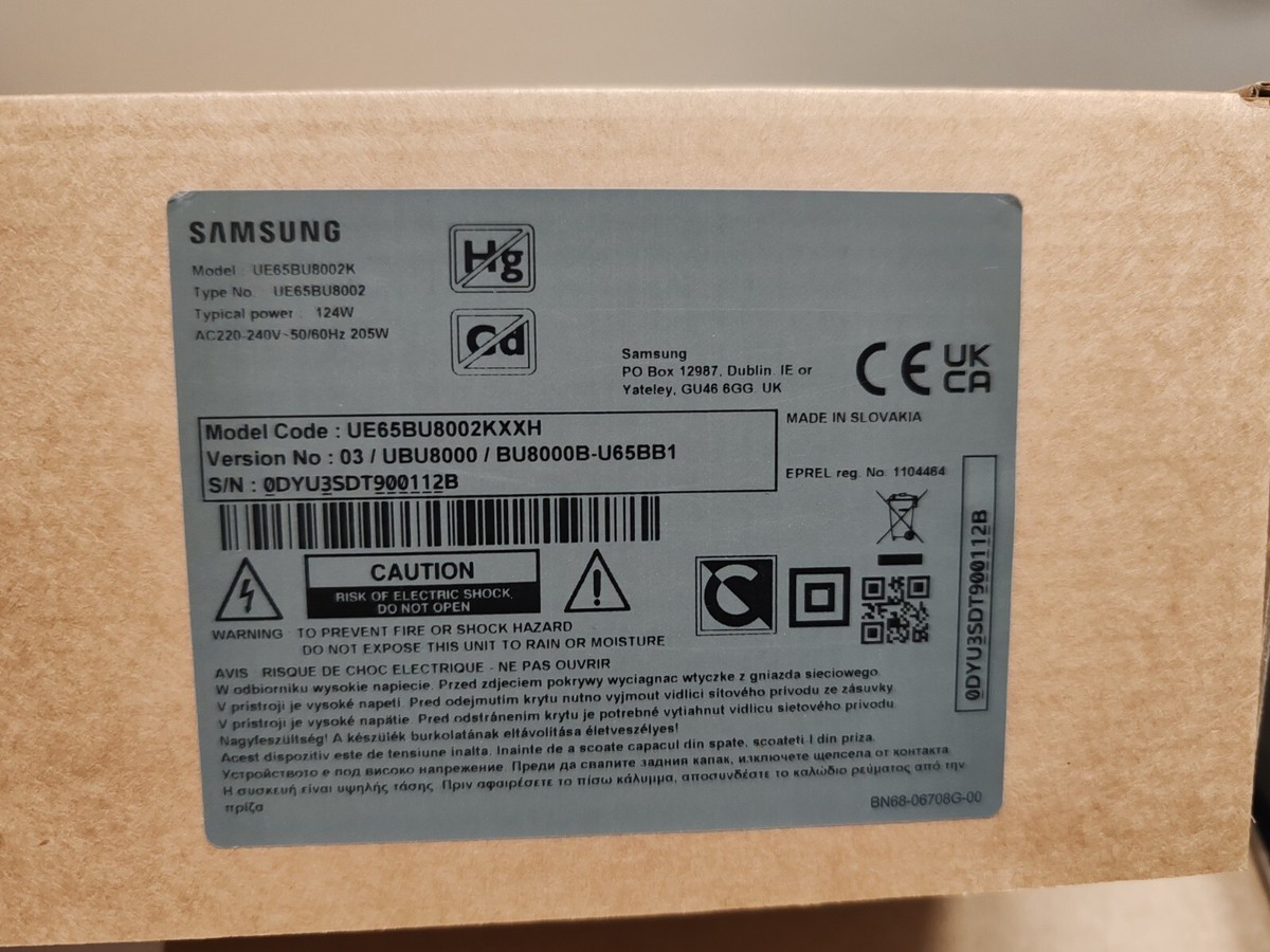 MAIN BOARD BN41-02990 for Samsung UE65BU8002KXXH | eBay
