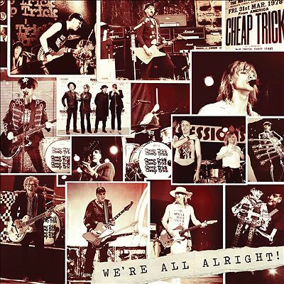 Cheap Trick : We're All Alright! CD Deluxe  Album (2017) FREE Shipping, Save £s