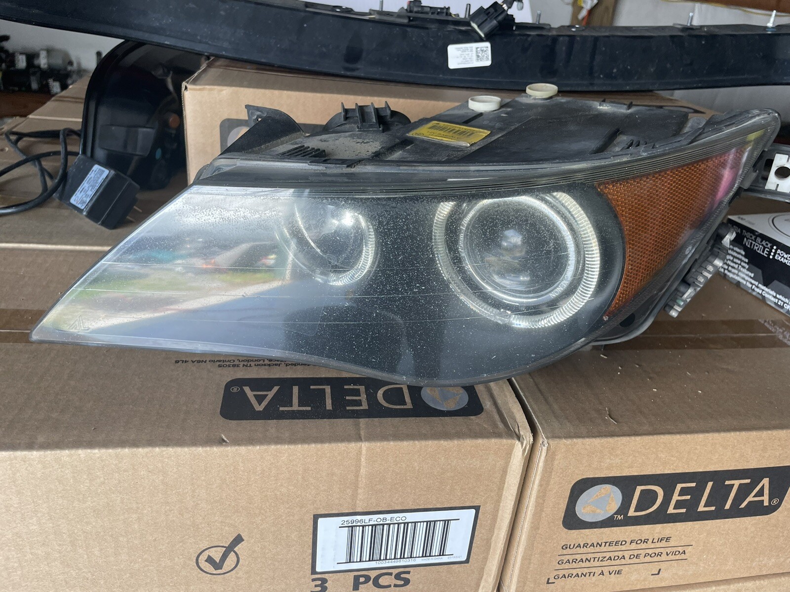 2004 05 06 07 BMW 6 Series Left Driver Headlight Xenon HID OEM 