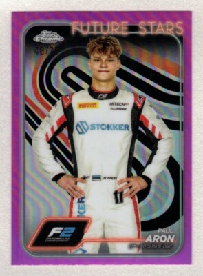 2024 Topps Chrome Formula 1 F1 BASE PINK REFRACTOR #/75 U Pick FREE Comb Ship