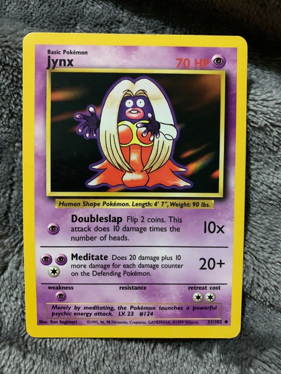 Pokemon Card Jynx First Generation | eBay