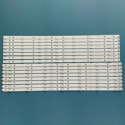 16 Bandes LED Pour TV Philips/Sony – Compatible 65PUS6121, 65PUF6061 Et Plus