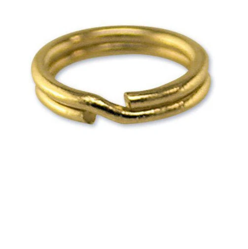 9ct Yellow Gold Heavy Jump Rings – Open O Rings – 3mm To 8mm Sizes – UK Made