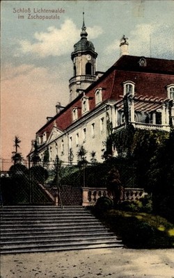 Postcard Lichtenwalde Niederwiesa Saxony, castle - 4976211