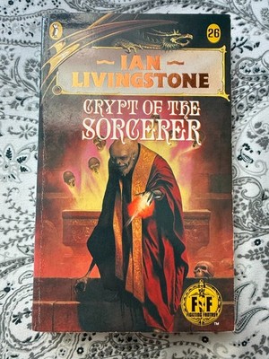 Fighting Fantasy #26 Crypt of the Sorcerer 1987 UK Edition Paperback