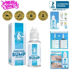 Keloid Bump Solution Drops 15mL with Provitamin B5 for Seamless Piercing Care