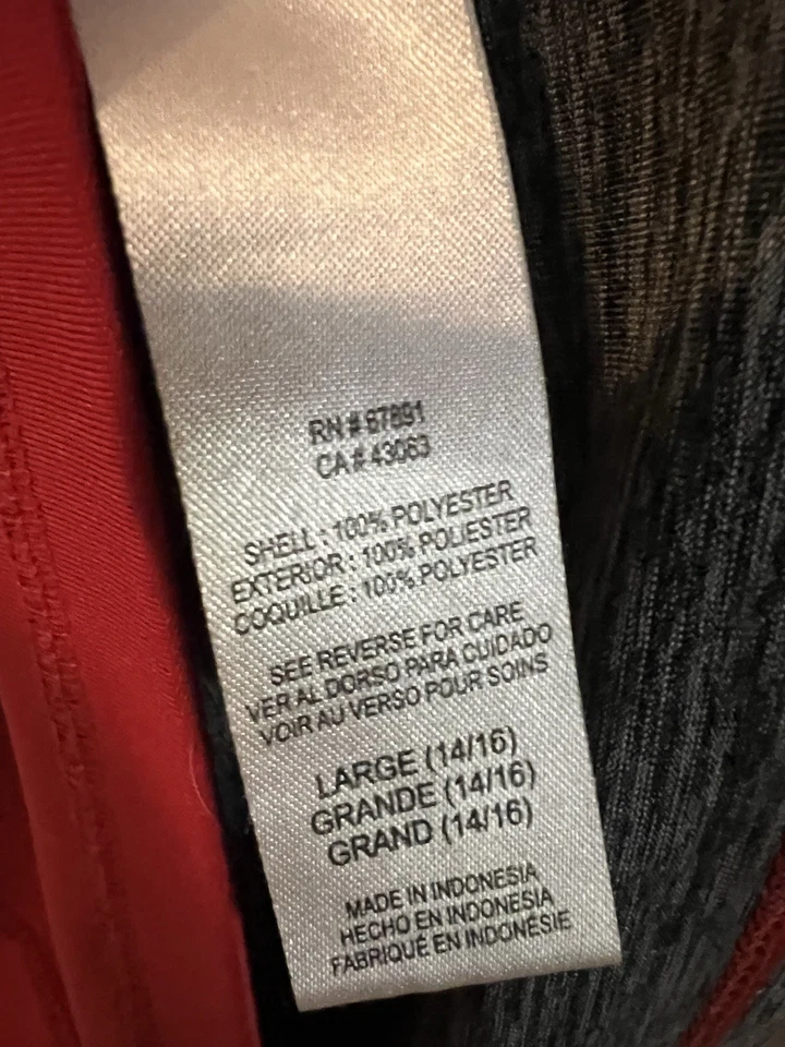 Washington Nationals Shirt Youth Large 14-16 - Image 2 of 3