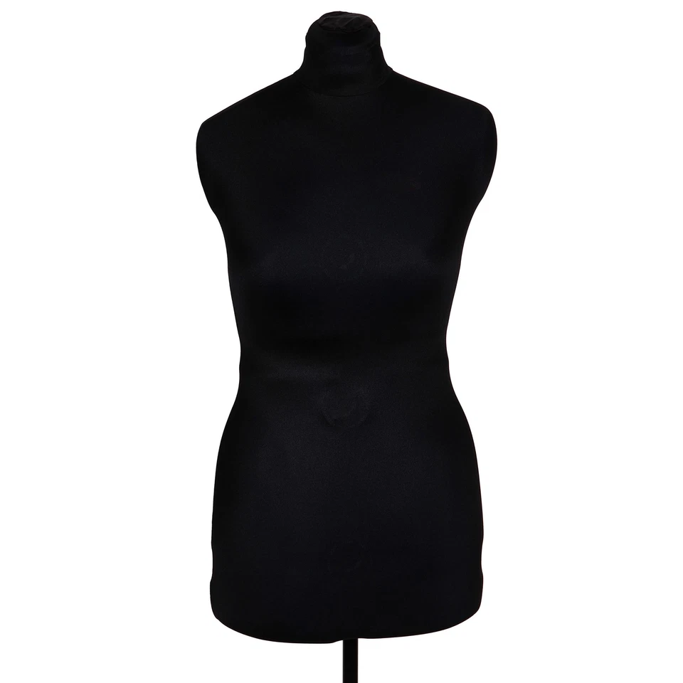 SCHNEIDERPUPPEN FACHHANDEL Schutzbezug für Schneiderbüsten Schneiderpuppen (Gr. S schwarz) #13086