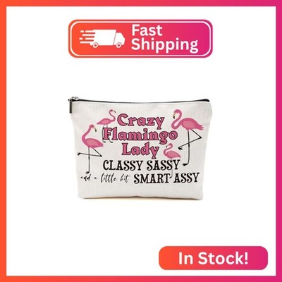 Flamingo Gifts, Flamingo Makeup Bag, Flamingo Bird Animal Lover Gifts for Women