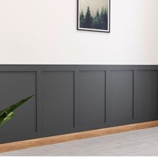 Shaker MDF Slats Kit – 6×100cm & 6×50cm | DIY Wall Panelling Strips for Stairs