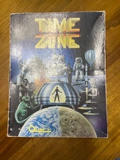 TIME ZONE Vintage Apple II Game by On-Line Systems Sierra, Complete In Box