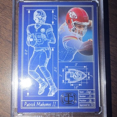 Panini Icon 2025 Touchdown Architect Patrick Mahomes II TA-10 Chiefs NFL