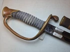 Civil War Model 1850 Foot Officers Sword w/Metal Scabbard