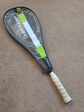 Dunlop Squash Racket With Case Tempo Graphite Green White Black