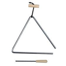 10 Inch Triangle Musical Instrument, Music Triangles Bell 10 INCH