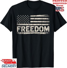 Freedom USA Flag T-Shirt, Unisex Tee
