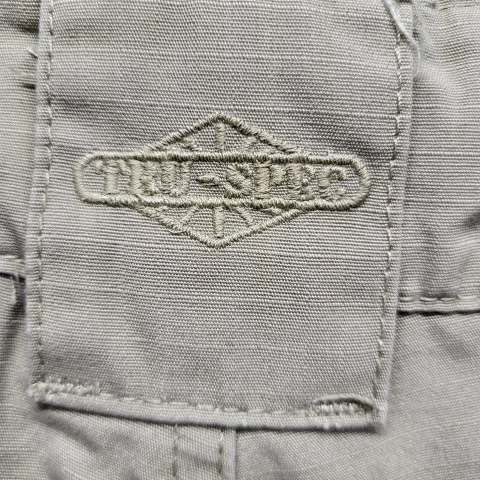 Pantalones Cortos Tru-Spec Hombre 34 Caqui Utilidad Logo Bordado Carga Ripstop 9" LEER Foto 4 de 4