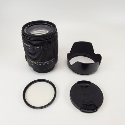 SIGMA ZOOM 18-250mm Telephoto Lens 1:3.5-6.3 DC Macro OS HSM Nikon D Mount