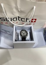 omega x swatch Mission to Earthphase, Bioceramic, Grey