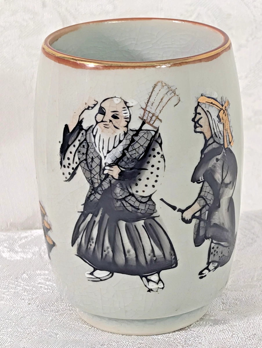 陶瓷象牙色日本古董玻璃杯和杯子| eBay