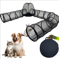 Outdoor Cat Enclosure, Portable Cat Tents for Outside Tunnel Outdoor Playground
