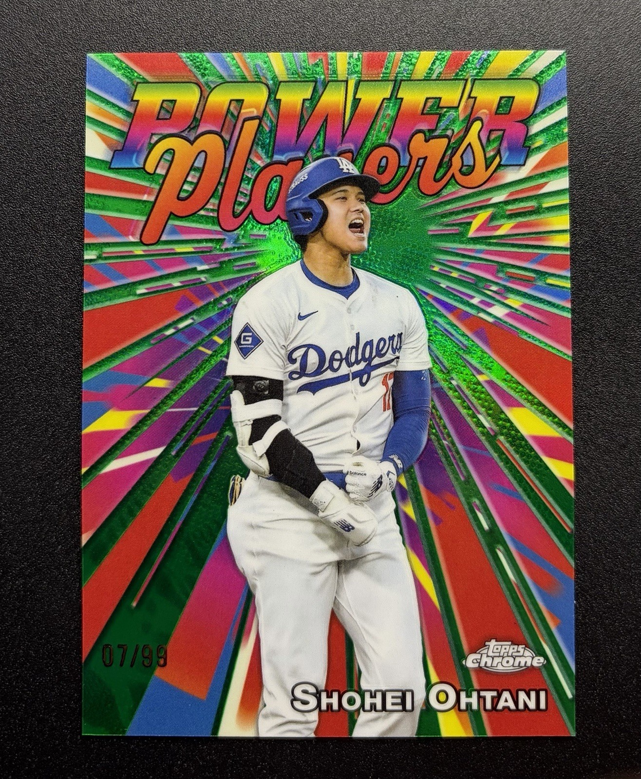 Shohei Ohtani 2025 Topps Chrome #PP-25 Power Players - Green