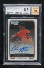 2012 Bowman Draft Chrome Picks Chris Stratton #BCA-CST BGS 8.5 Auto 0re5
