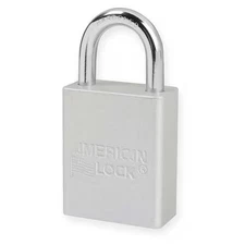 American Lock A1105clr Anodized Aluminum Safety Padlock, Keyed Different, 1-1/2