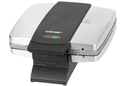 Cloer Sandwichmaker 6235 Edelstahl 2 Toasts 930W antihaft silber