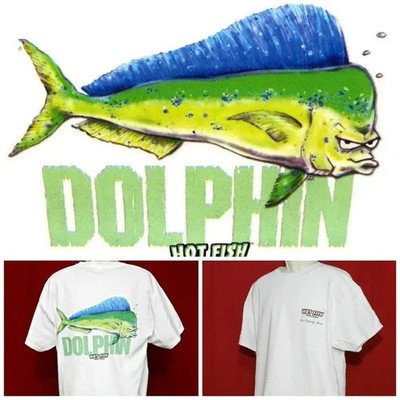 Mahi  Mahi Dolphin Angry Hot Fish Funny Fishing Fisherman Men's Large T-Shirt