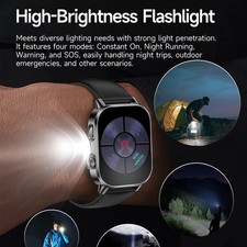 2026 Smart Health Watch for Men & Women – ECG & PPG Heart Rate Monitor – Fitness 3