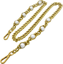 35" Purse Chain Short Strap Extender Replacement Bag Attachment and Accessories,