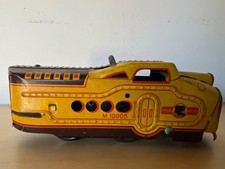 Vintage Union Pacific Streamliner M-10005 Tin Train   1930s  40s   Non-Working  