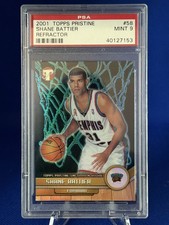 2001-02 Topps Pristine - Shane Battier #58 Refractor /750 (RC)