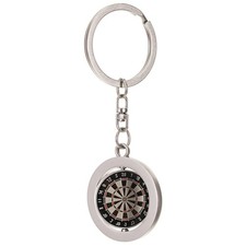 Karella Dartboard Darts Keyring Metal Darts