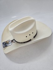 Resistol Hazer 10X Straw Cowboy Hat Natural Men's Size 7