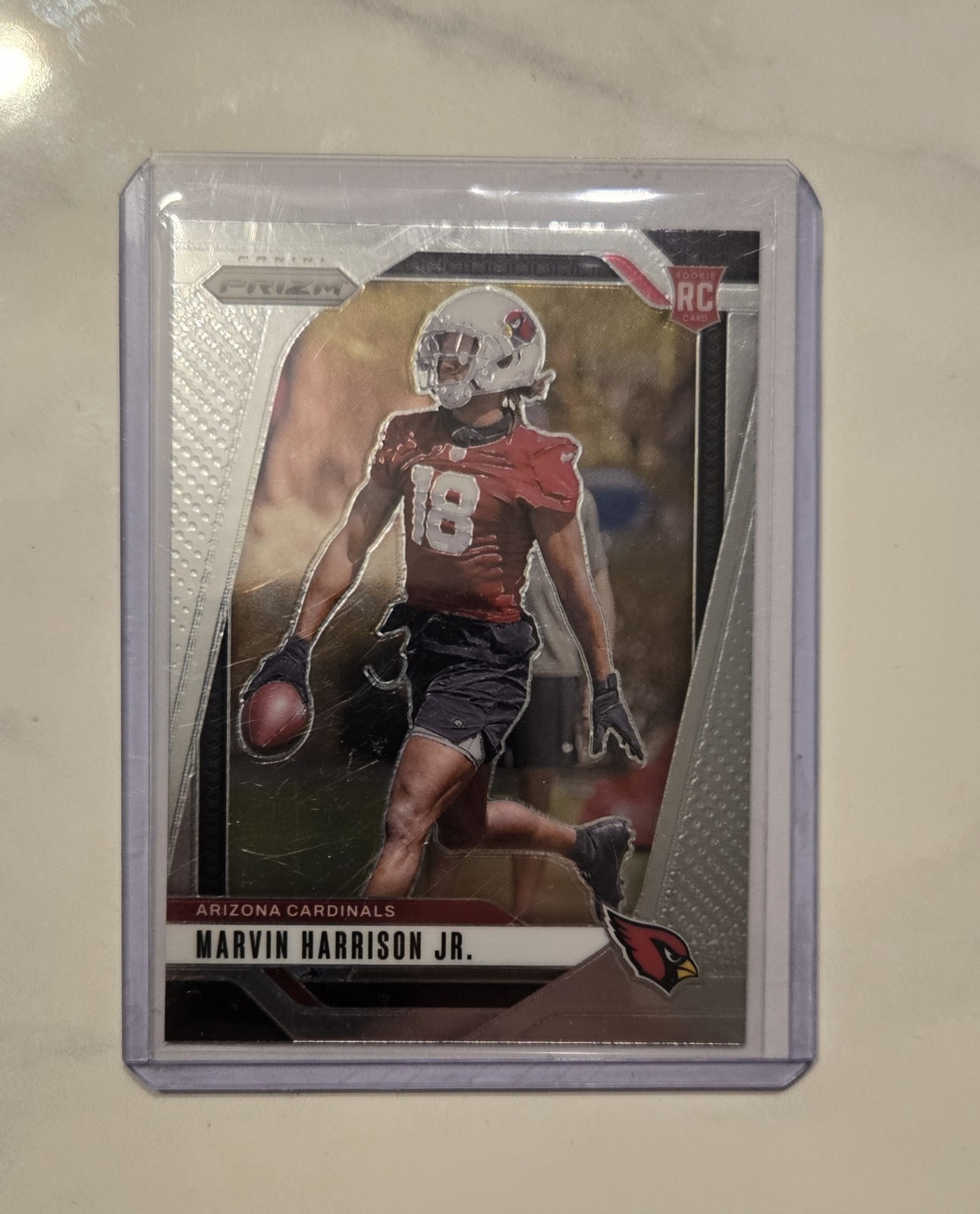 2024 Panini Prizm - Rookies Marvin Harrison Jr. #375 Silver Prizm (RC)