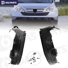 Front Fender Liner Set For 2007-2009 Honda CR-V CRV Driver Passenger Side LH RH
