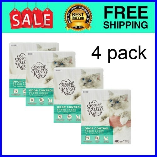 Special Kitty Scoopable Tight Clumping Cat Litter, Fresh Sce