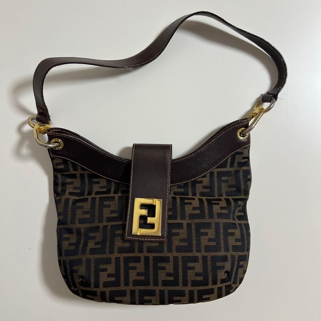FENDI Handbag Brown Women From Japan thumbnail 13