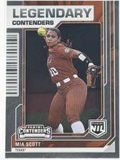 Mia Scott Texas 2025 Panini NIL Legendary Contenders #46