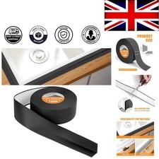 Durable 14.8ft Self-Adhesive Caulk Strip - Mildewproof & Flexible for Any Space