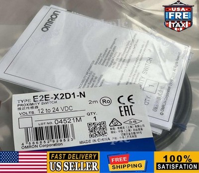1PC NEW OMRON E2E-X2D1-N Photoelectric switching sensor Free shipping
