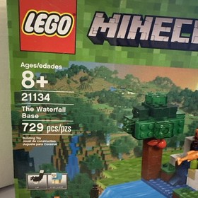 LEGO Minecraft: The Waterfall Base (21134) - New & Retired Never Opened