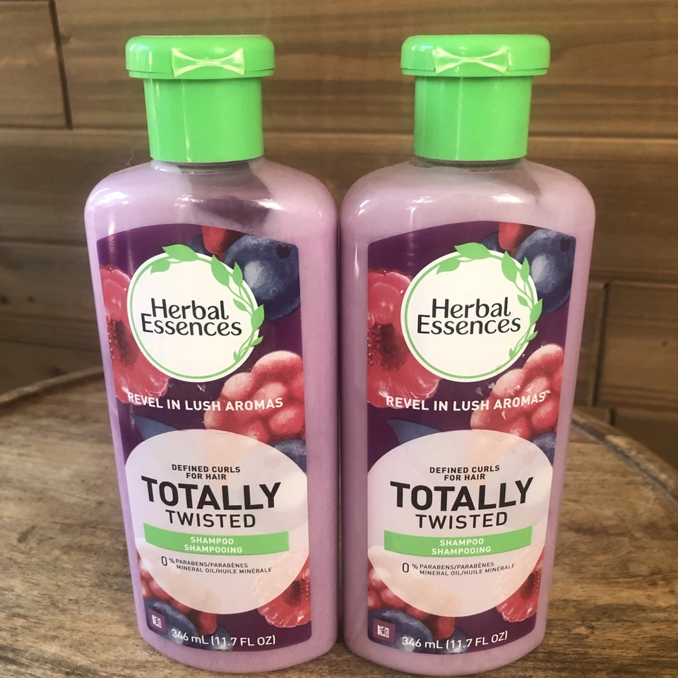 Herbal Essences Totally Twisted Curly Hair SHAMPOO 11.7 oz each NEW Lot Of 2 - Image 2 of 4